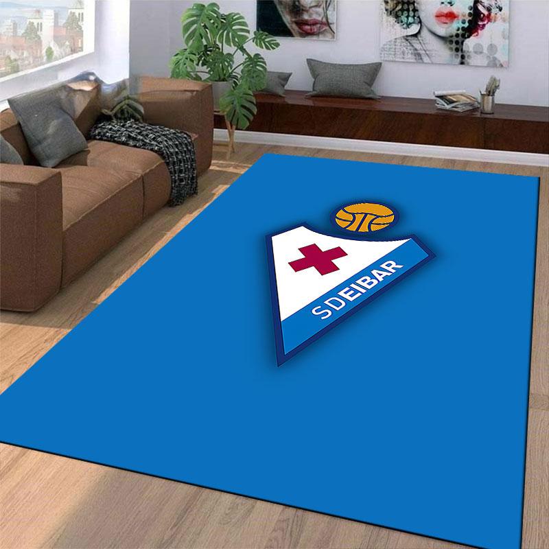 Blue SDEIBAR Logo Carpet Design suitable as a non-slip mat for the living room or bedroom sofa