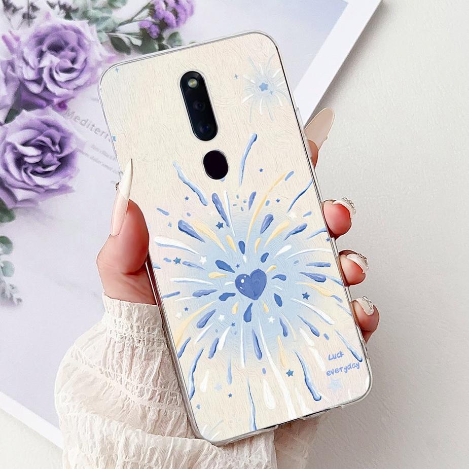 Чехол для Oppo F11 CPH1913 CPH1911 Цветы Расписная Крышка Мягкий Силиконовый Чехол для Телефона Для Oppo F11 Pro F 11 OppoF11 Pro Сумки