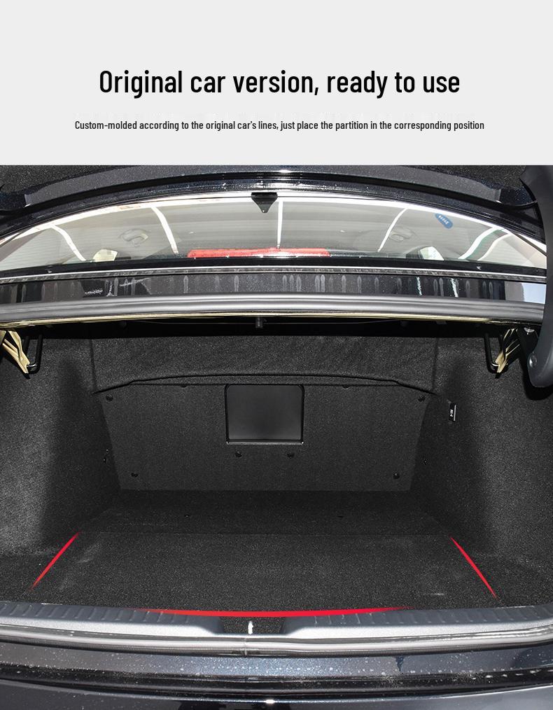 Коврик в багажник и несущая перегородка для XPeng P5/P7