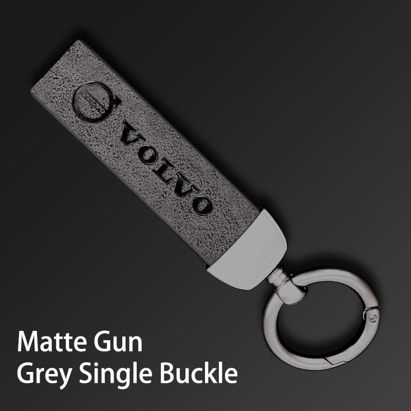 Luxury Leather Keychain Ring Emblem Key Chain Accessories for Volvo XC90 V90 V60 XC60 V40 S80 S60 S90 C40 XC40 V70 XC70 C30 FE3