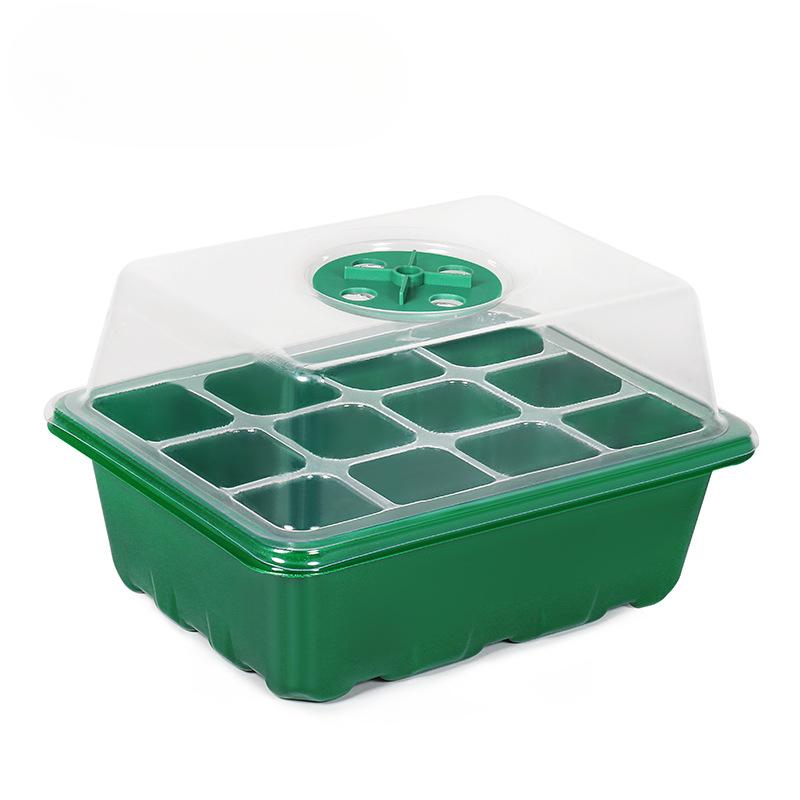 5 шт., 2 шт., 1 шт./набор лотков для выращивания растений, светодиодные светильники, горшки для рассады, ячейки для выращивания, ящик для поддержания влажности, теплица