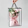 Transparent Tote Bag Gift Flower Bouquet Packaging Bags PVC Handbags