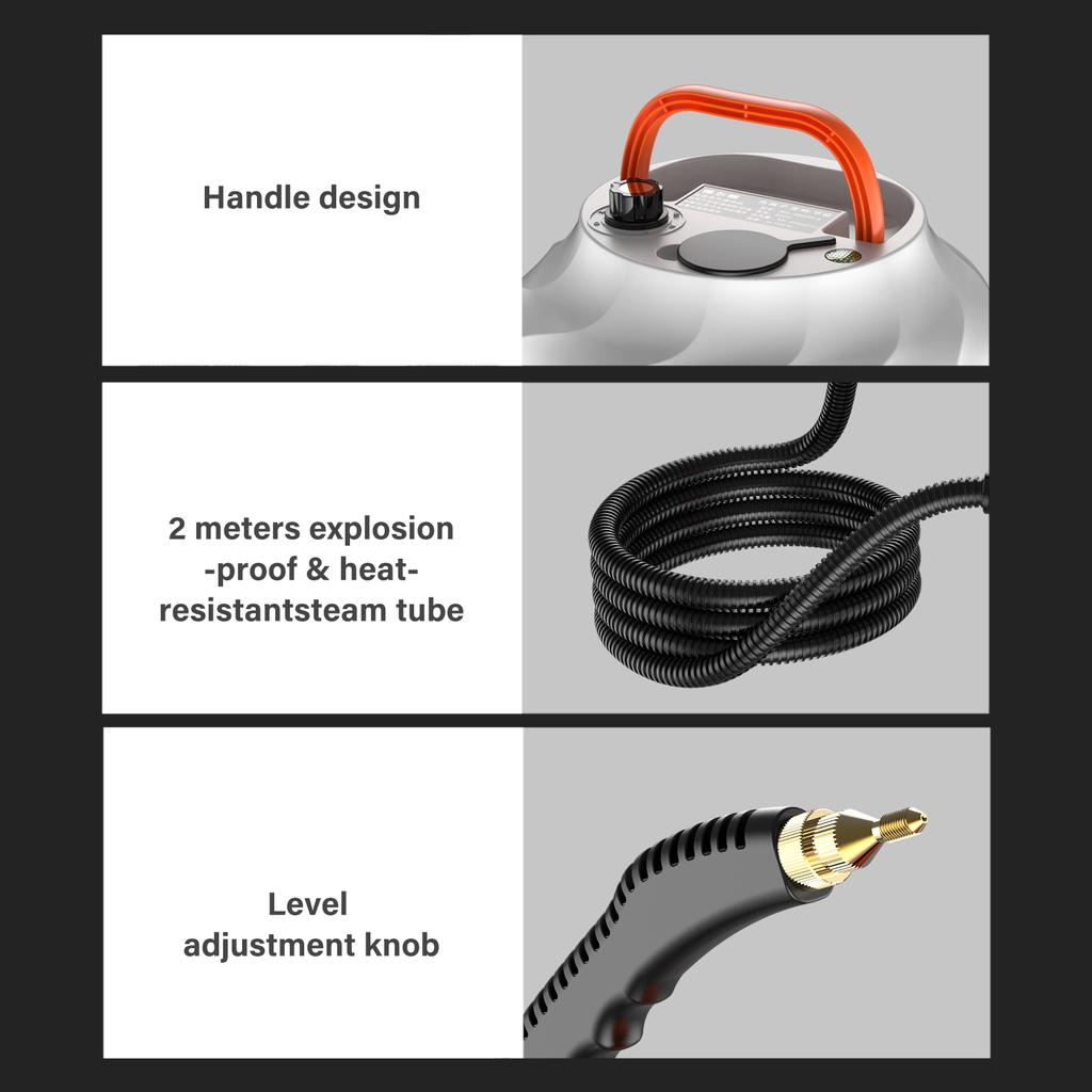 Steam Cleaner Air-conditioning Kitchen Range Hood High-temperature Cleaning Tools Sterilization and Disinfection