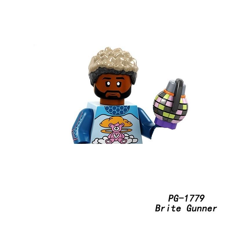 Популярный фильм 'Fortnite', экшн-мини-фигурки, скелетные воины, Зои, строительные блоки, детские игрушки, рождественские и новогодние подарки