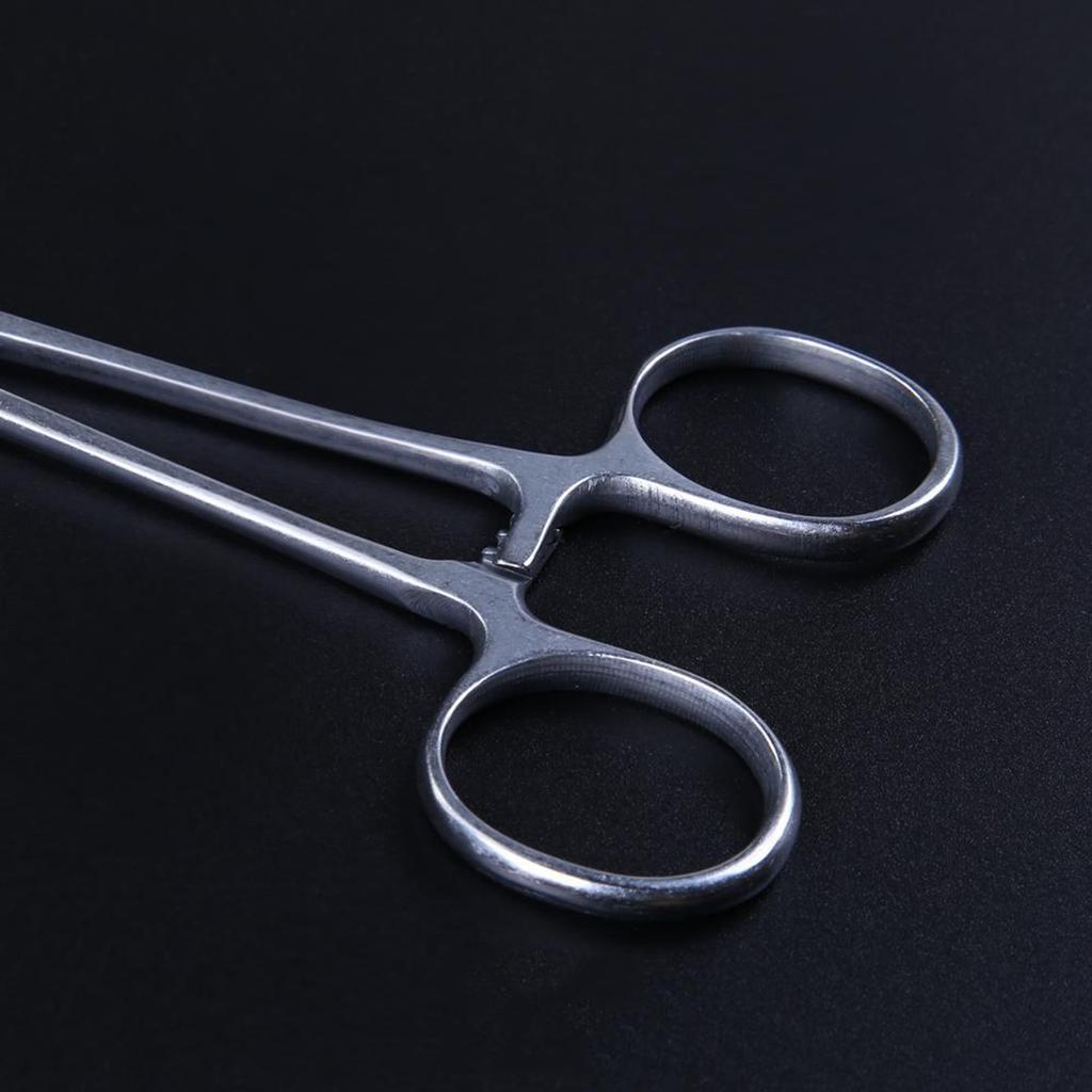 Новый 18 см рыболовный зажим из нержавеющей стали с изогнутым наконечником, кровоостанавливающий зажим, щипцы, плоскогубцы