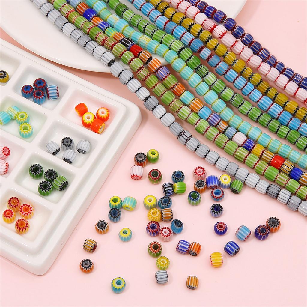 10 шт. Смоляные цветы Бусины Набор рассыпных бусин Смоляная текстура Подходит для изготовления ювелирных изделий Форма тыквы Аксессуары для ожерелья