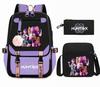 Witch Hunters Peripheral Printing Children's Fashion Backpack Large Capacity Elementary and Secondary School School Bag Set