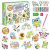 Diamond Painting Keychain 5d DIY Diamond Painting Kits Diamond Art Crafts Hanging Ornaments for Kids Crafts Family Decor