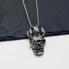 European & American Hip Hop Punk Hannya Skull Pendant Sweater Chain