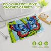 Набор крючков для ковровой техники Ручной работы DIY Набор для ковроделия Сегментированный набор материалов для вышивки Подходит для любителей рукоделия и начинающих