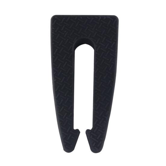 Силиконовый зажим для блокировки ручки газовой плиты, универсальный защитный чехол для ручки переключателя микроволновой печи, защитный зажим для ручки духовки, защищающий от детей