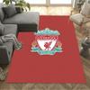 Liverpool Fc Crest Area Rug Perfect for Entryway Balcony Bedrooms Outdoor Anti-slip Rug Decorate Offices Birthday/Christmas Gift