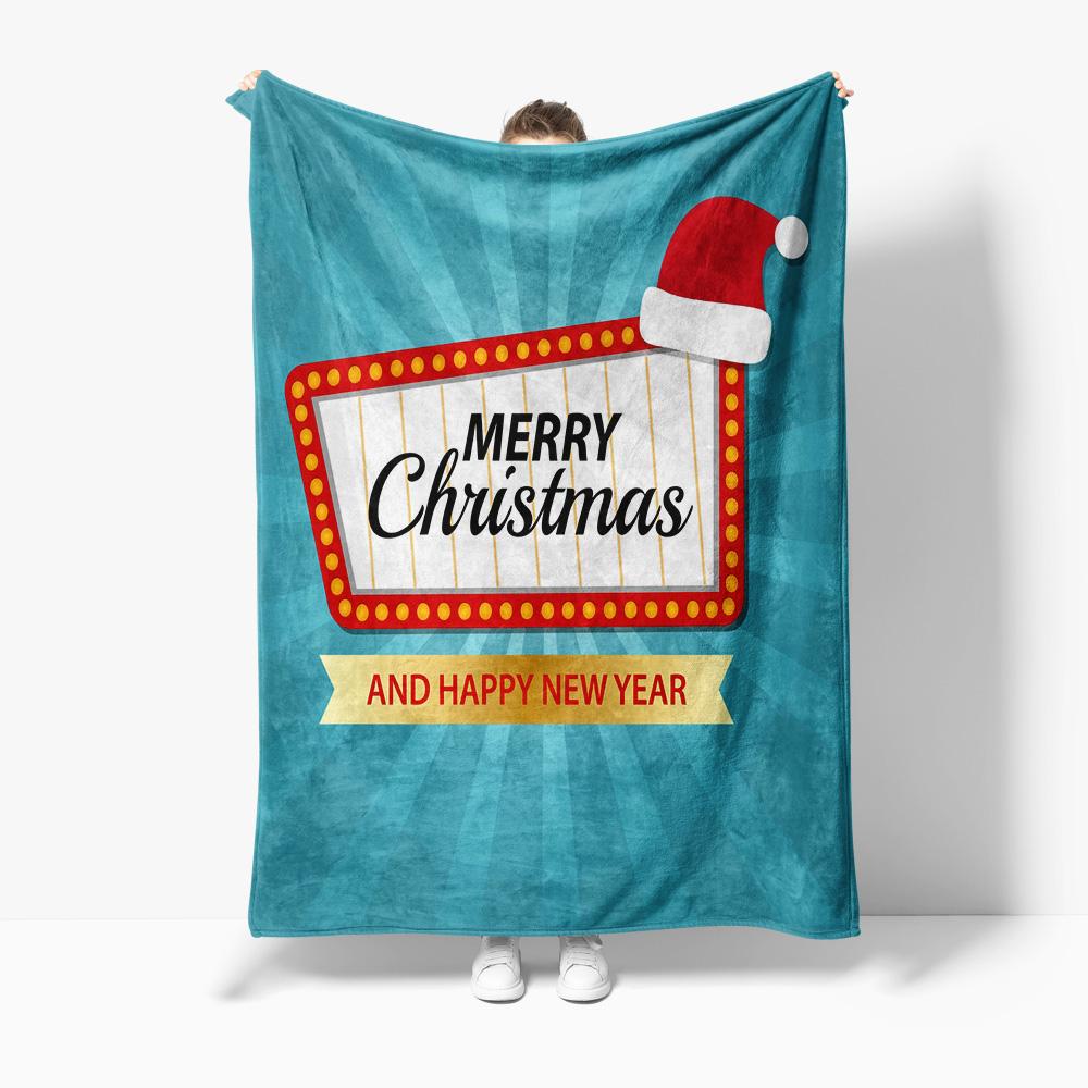 Soft Flannel Throw Blanket Cozy Warm Home Decor Gift Christmas Holiday Farmhouse Aesthetic Room Decor