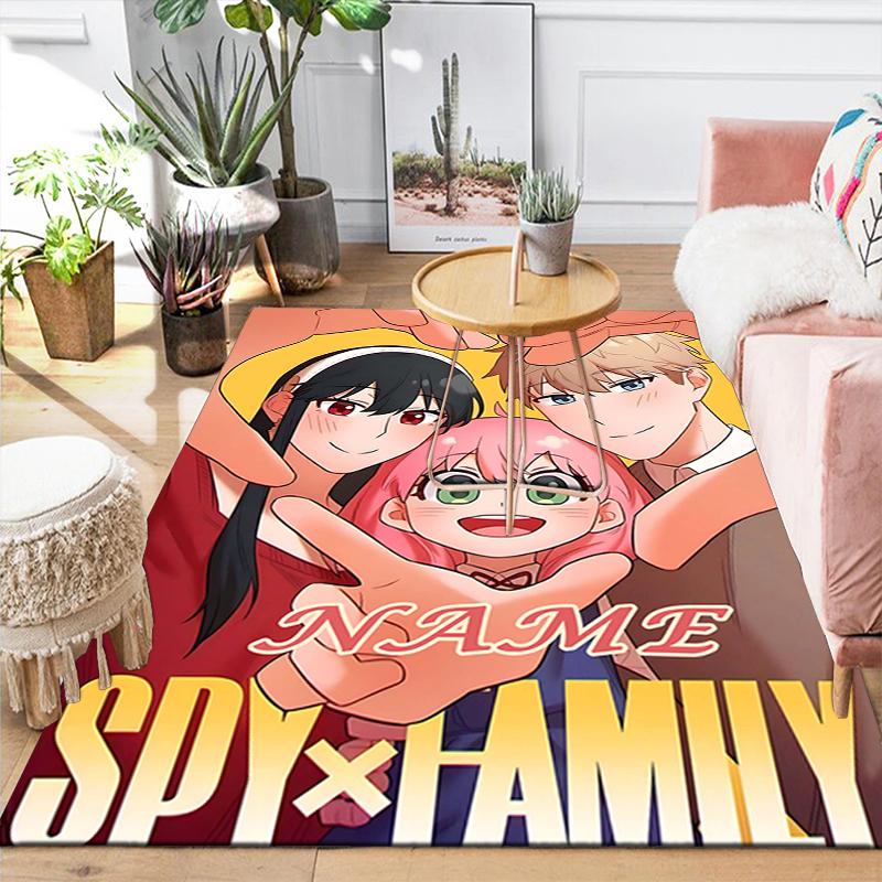Custom 1Pc Spy Family Adventure Rug Office Carpet Indoor Outdoor Entrance Doormat Nonslip Soft And Comfortable Living Room D2915269