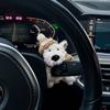 Западный Мотор Экран Украшение Нацарапанный Щенок Автомобильная Панель Приборов Центральная Консоль Экран Украшение Аксессуар для Интерьера