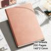 Твердый переплет А5, студенческая тетрадь, дневник, рабочий блокнот, книга для записи деловых встреч, заметки по предметам, справочник, 100 листов, 200 страниц