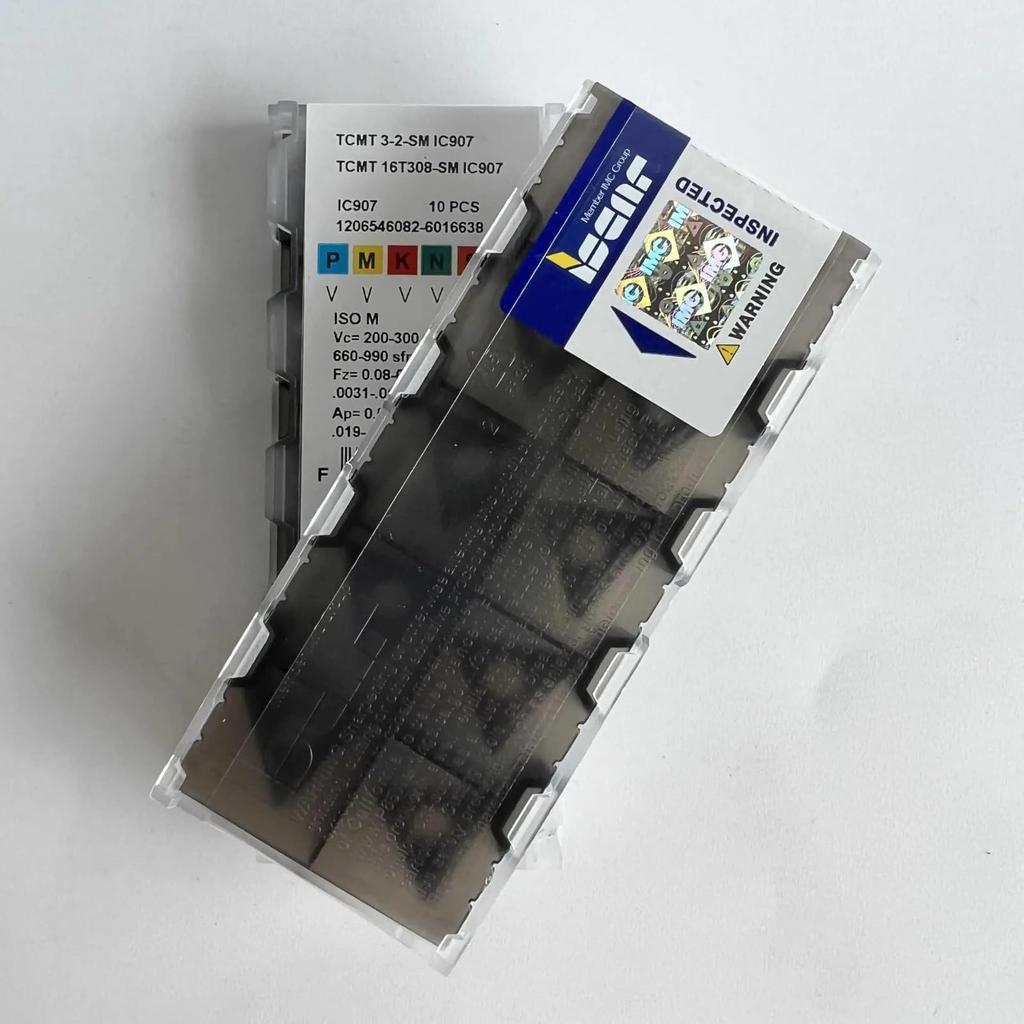 ISCAR / TCMT16T308-SM IC907 /Industrial Indexable Carbide Inserts 10 PCS