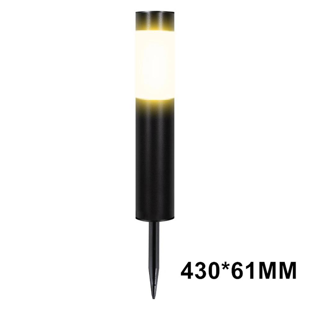 1/2/4/10 Pack 600mah Solar Garden Pathway Lights Outdoor LED Lighting Ground Plug Bollard Light for Patio, Gardens,Pathways,Lawn