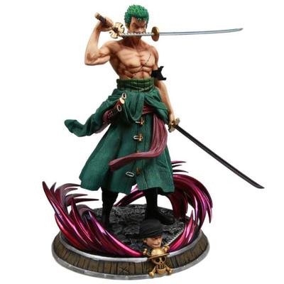 Фигурка Ророноа Зоро из аниме One Piece Three Swords, высота 39 см, изысканная коллекционная игрушка, фигурка Луффи, друга, фигурка Figma.