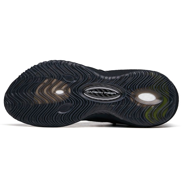 Anta Баскетбольные кроссовки Crazy Tide 3 Pro Shock Absorbing Non-Slip износостойкие среднего размера мужские баскетбольные кроссовки черные 112141651S-3