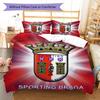 BRA poster Bedding Quilt Set Quilt Cover Pillowcase Home Decoration Birthday Gift (1 * duvet cover + 2 * pillowcase, without core)