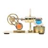 Stirling Engine Model Kit Novel Interesting Stirling Scientific Physical Model with LED Light for