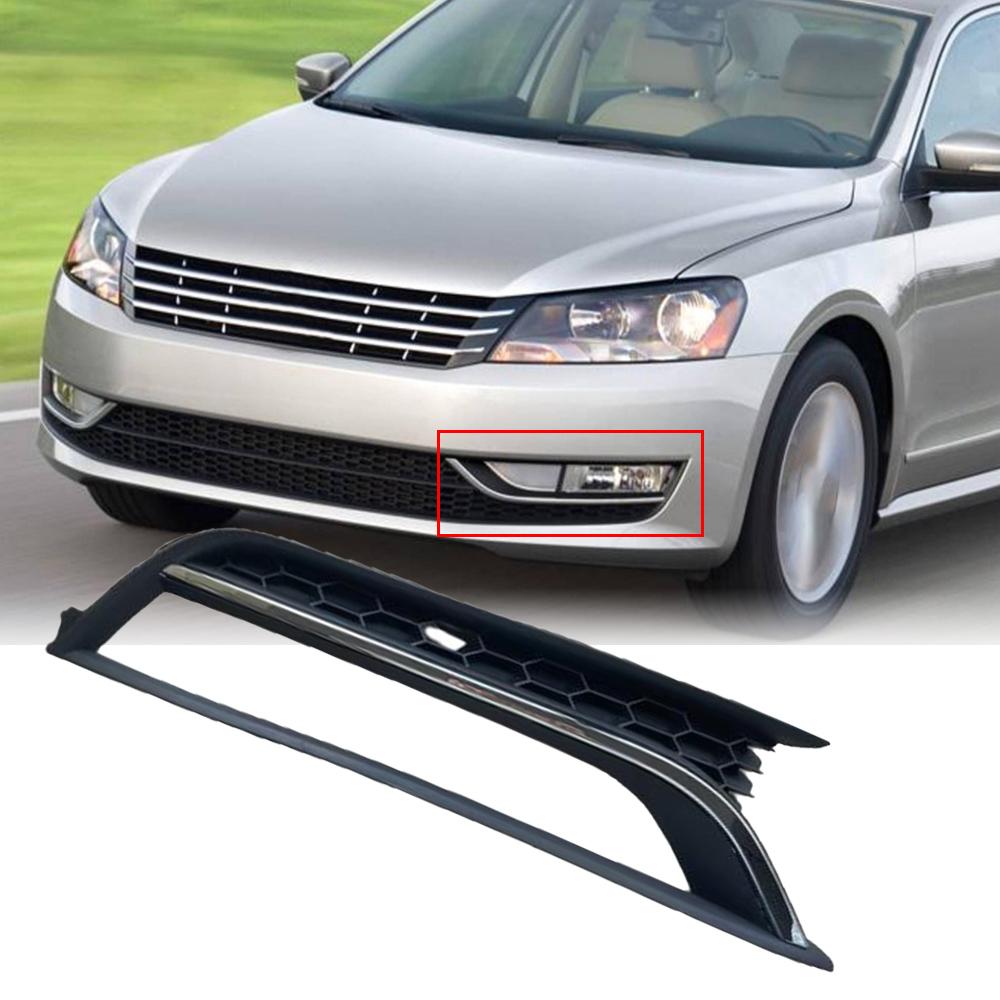 Left/Right Front Bumper Fog Light Lamp Cover Grille Lower Grill For VW Passat 2012 - 2015 US Version 561853665A 561853666A