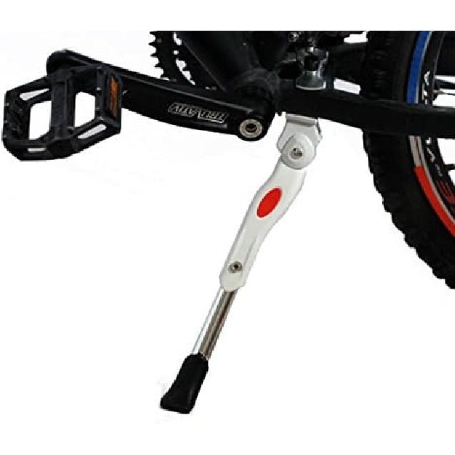 BlueSunshine 24 To 26 Inch Bicycle Kickstand With Bike Chatay Protector - Aluminum Alloy Stand For Mountain, MTB And Road Bikes - Easy Tallation,