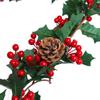 Подвесная рождественская ягодная лоза Искусственные зеленые растения Лоза Новая Имитация сосновой лозы Рождество