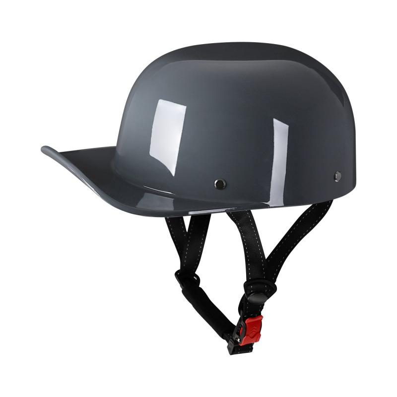 Cross-border retro gangster personality cap baseball cap helmet four seasons cycling men Harley electric car helmet half helmet