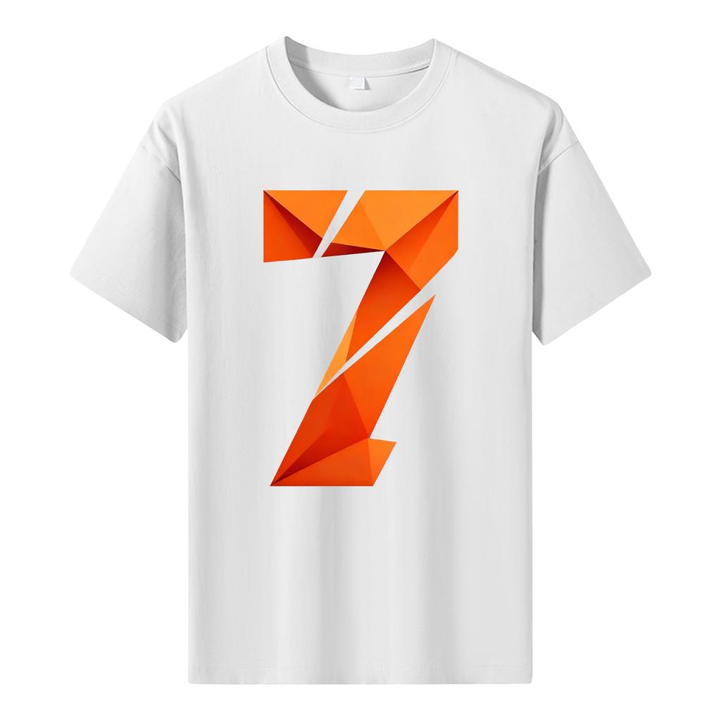 Мужская футболка с коротким рукавом с принтом Мужская свободная повседневная футболка с коротким рукавом