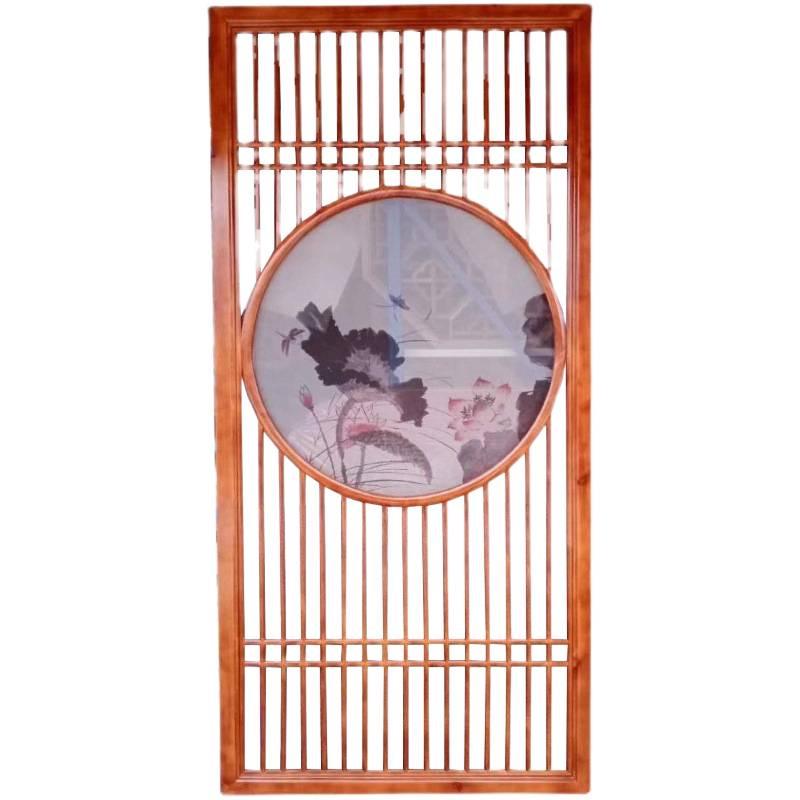 Antique Chinese Dongyang Solid Wood Windows and Doors: Fretwork Entrance Screens & Living Room Grille Partitions.