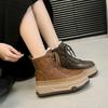 Fashion 2024 New Autumn And Winter Women's Shoes Fashion Casual Snow Boots Flat Luxury Designer Platform Booties Plush Warm Elegant