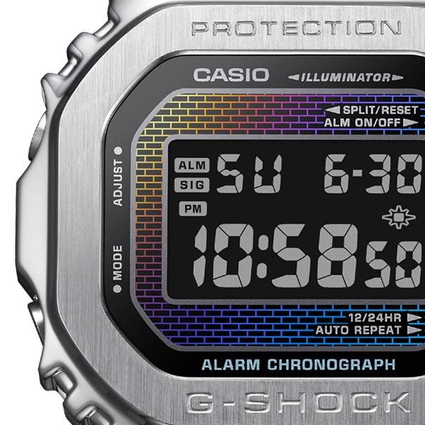 Casio Мужские часы G-SHOCK GM-5600RW-1JF [G-SHOCK Brick Pattern Design] Square Watch Black Digital