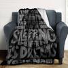 2pac Customize Text Blanket Gift Personalized Blanket Ultra-Soft Perfect for Seaside Sofa Bed Livingroom All-Season Use