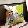 Anime HHey AArnold Cushion Cover Reversible Soft Durable Pillow Cover Home  Car MultiScene Use for Daily Comfort