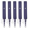 5Pcs Fiber Optic Cleaner Pen LC MU Connector End Cleaning for Dia 1.25mm Ferrules SC FC ST 800+ Clean Times