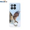 Чехол для мобильного телефона Для Poco X6 Pro Чехол-крышка Милые Прозрачные Мягкие Силиконовые Чехлы Для Poco X6 Pro Чехол PocoX6 Pro Задняя Крышка Fundas