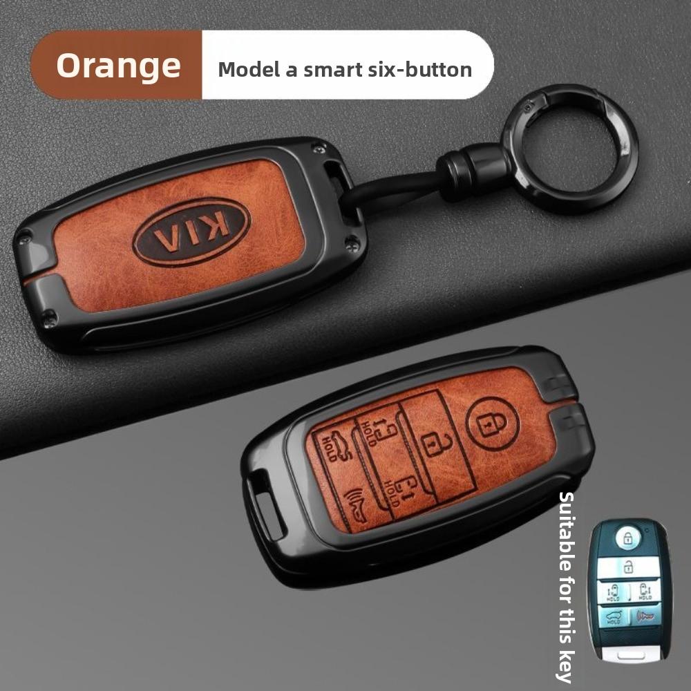 Durable for Kia Key Cover for KX3 KX5 K2 K4 Forte KXCross Sportage Seltos Rio Car Keys Protection