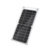 Portable USB Saltwater Lamp Solar Panel 30W Waterproof Outdoor Hiking and Camping Lighting Mobile Phone Battery Charger