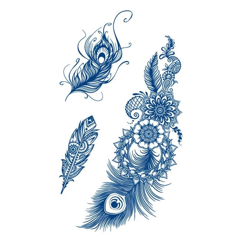 Чернила сока, татуировки, боди-арт, прочные, водонепроницаемые, временные татуировки, наклейки, Лев, Тигр, татуировка на руку, поддельные татуировки космонавта для женщин и мужчин