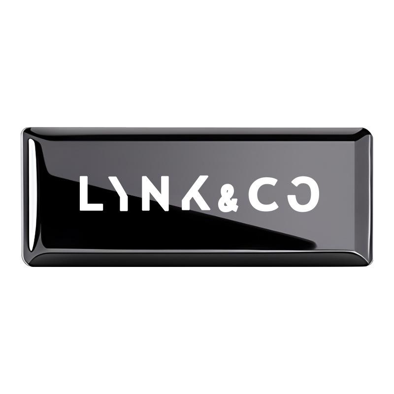 Декоративная металлическая наклейка-эмблема для автомобилей Lynk & Co Модели 01/03/06/07/08/900/Z20