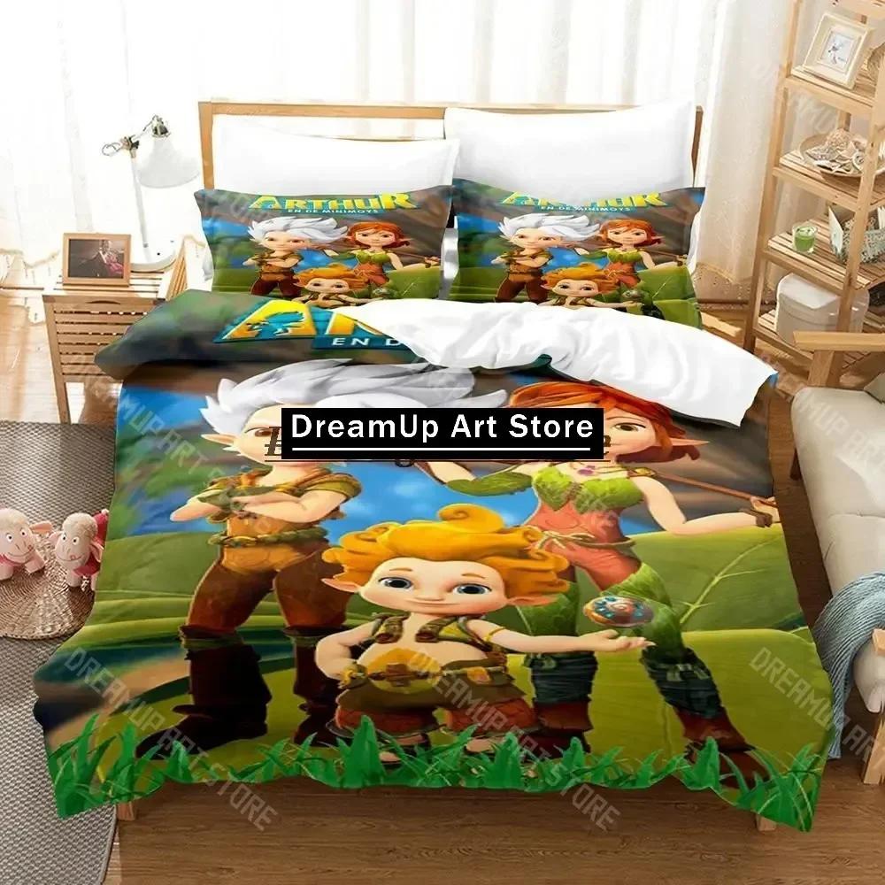 Arthur And The Invisibles Bedding Set Single Twin Full Queen King Size Bed Set Aldult Kid Bedroom Duvetcover Sets Bed Sheet
