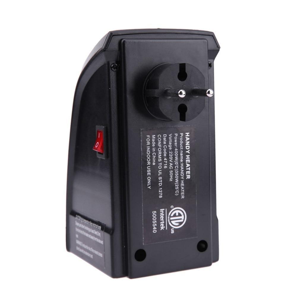 1 шт. Мини-электрообогреватель с вилкой для розетки 500 Вт Мощный теплый воздуходув Обогреватель для комнаты Портативный домашний радиатор YSXX