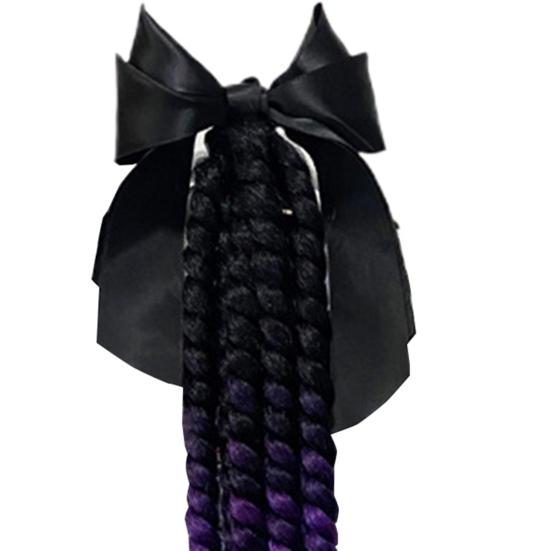 Модные косички для шлема с бантом, самоклеящиеся, легкие, широко используемые косички для шлема