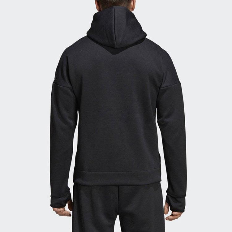 adidas ZNE Hoody 3.0 Повседневная спортивная приталенная куртка Мужская верхняя одежда Черный DM5543