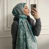 Роскошный брендовый платок в богемном стиле с принтом кешью, шарф, шаль, хиджаб, женский платок, мягкий тюрбан, повязки на голову