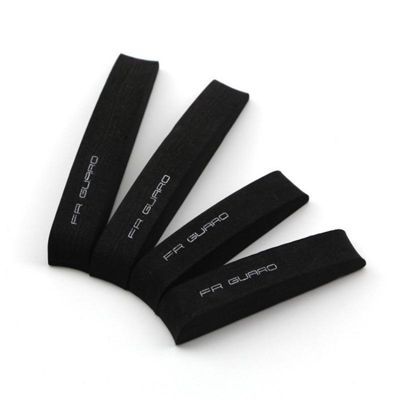 4Pcs Auto Door Edge Protection Car Decoration 4Pcs Car Door Protector Guard Strip Scratch Protector Car Rubber Bumper Stickers Interior Mirrors 6