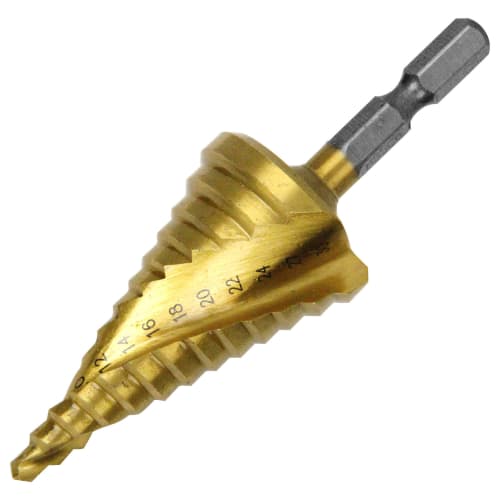 SK11 (SK11) Hexagonal Shaft Spiral Step Drill for Stainless Steel 4~30mm SSD-6