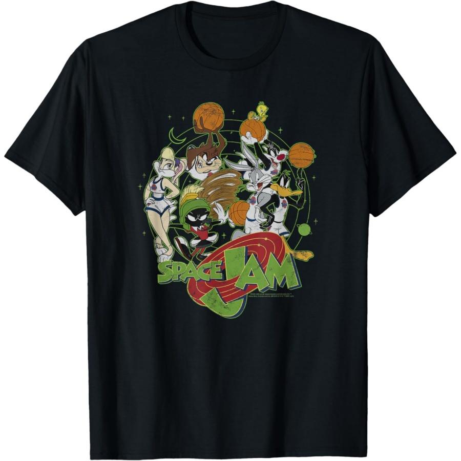 Футболка с винтажным логотипом баскетбольной команды Space Jam Classic